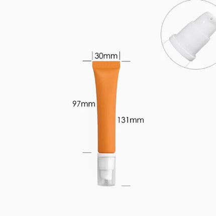10-100pcs Empty 10g 15g 20g 30g/ml Soft Tube Foundation/sunscreen/Eessence/ Eye Cream/Serum Container Empty Squeeze Tube Travel