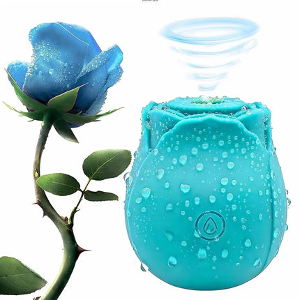 3 in 1 Sucking Vibrator Rose Sex Toy Vaginal Nipple Clitoral Sucking Stimulator for Women G-Spot Vibrator Adult Couples Sex Toys