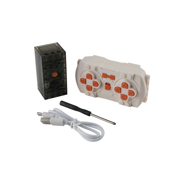 Remote Control Set Rechargeable Battery Box APP Speed Control Program PF Building Blocks MOC Modification Bricks