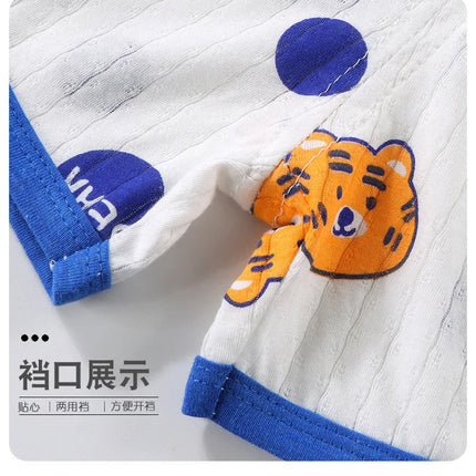 2025 New Kids Sleeveless Set Summer Cotton Girls' Shorts Pajamas Korean Style Boys' Tank Top Outfit Children Clothing Set