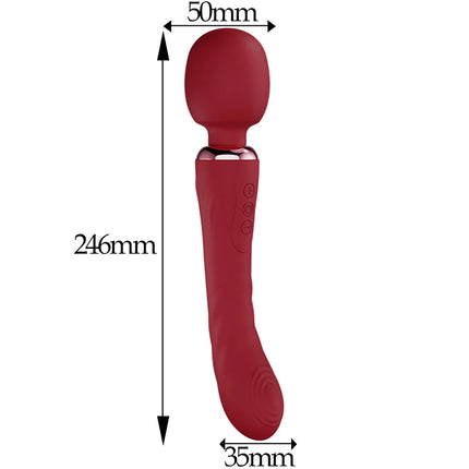 Powerful Huge Head Vibrator for Female Masturbation Orgasm AV Magic Wand Massager Nipple Clitoris Stimulator Sex Toys for Woman