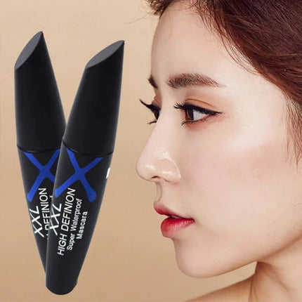 Silk Fiber Curling Eyelash Mascara Blue Natural Thick Lengthening Non-Smudge Eyelash Extension Waterproof Eye Lashes Cosmetics