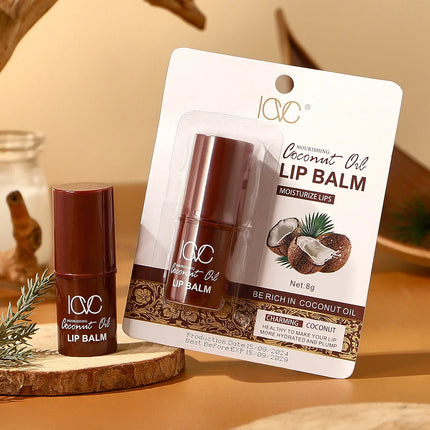 Coconut Oil Remove Dark Lip Balm Fast Lighten Pink Lip Exfoliating Fade Lip Line Dead Skin Moisturizing Korean Lips Care Product