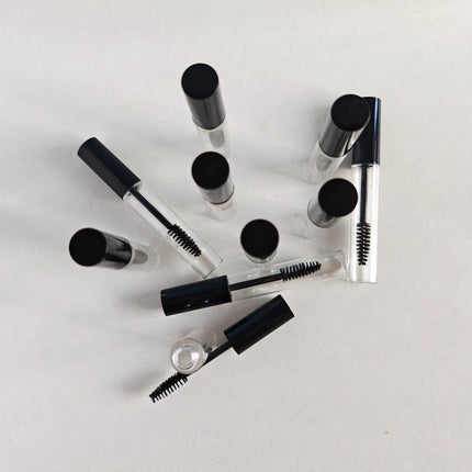 50/100pcs 10ml Empty Mascara Tube Eyelash Cream Bottles Storage Lip Gloss Lipstick Sample for Refillable Cosmetic Container