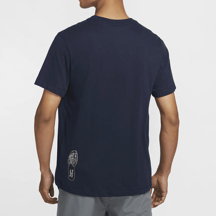 Nike Genuine Dri FIT Men's Knitted Round Neck Running Short Sleeve HM8292-451