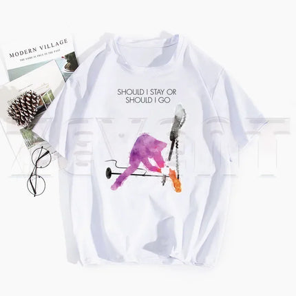 London Calling The Clash Album Ulzzang T Shirts Spring Tops Tees Men Women Short Sleeve Casual T Shirt