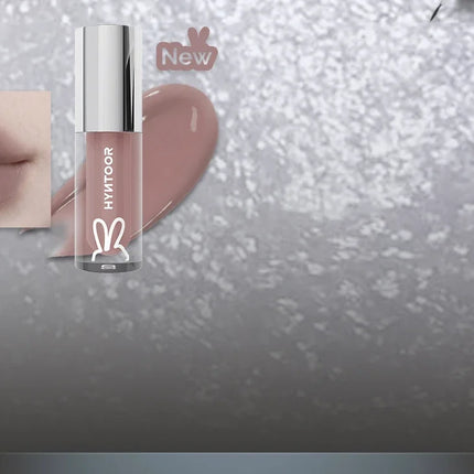 HYNTOOR Playful Rebellious Lip Gloss Planet  Mouth Black Mouth Silver Mouth Gray Lip Oil Mirror Water Gloss