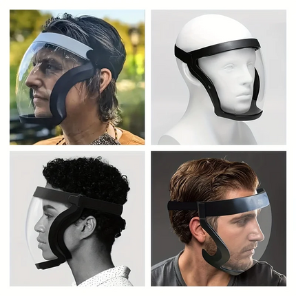 Transparent Facial Shield Anti-Fog Work Protection Mask Filter Dust-proof Anti-splash Full-Face Grinding Weeding Protection Mask