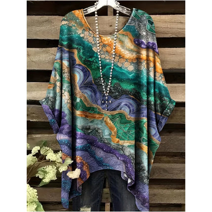 Summer Simple Stripe Pattern Printin Graphic Tees Clothes Fashion Women's Vintage Short Sleeve T-Shirt Street Fashion Women Top