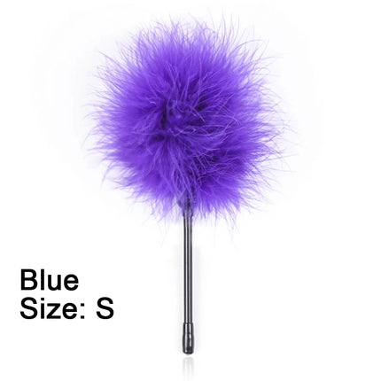 42cm Flirting Feather Tickled Whip Spank Flogger Clit Tickler BDSM Bondage Slave Erotic Adult Toys SM Product Sex Shop Sex Toys
