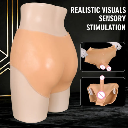 Soft Silicone Pegging Strapon Dildo for Women Penis Pants Masturbators Penis Realistic Dildos Para Mujer Lesbian Toys for Adults