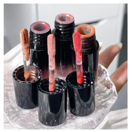 1Pc HERORANGE Mirror Water Light Lip Gloss Mirror Lasting Liquid Lipstick Moisturizing Lip Tint Natural Nude Lip Makeup Cosmetic