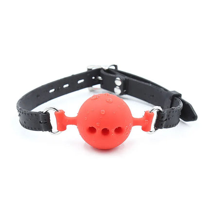 S M L Silicone Open Mouth Gag Ball BDSM Bondage Restraints Breathable Balls Harness Strap Sex Toy for Couples Erotic Accessories
