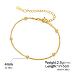 10 Beads Chain / 17-22 cm
