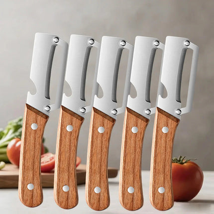 3-in-1Kitchen Peeler Stainless Steel Multifunction Vegetable Peeler Fruit Knife Bottle Opener Kitchen-Specific Peeler Slicing