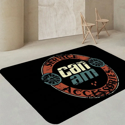 Can-Am Spyder Logo Floor Mat INS Style Soft Bedroom Floor House Laundry Room Mat Anti-skid Household Carpets