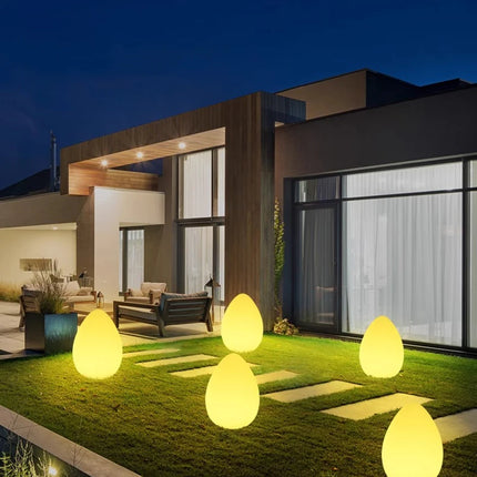Luminous dinosaur egg lawn solar LED outdoor lighting solar lights outdoor garden decoration outdoor garden lights