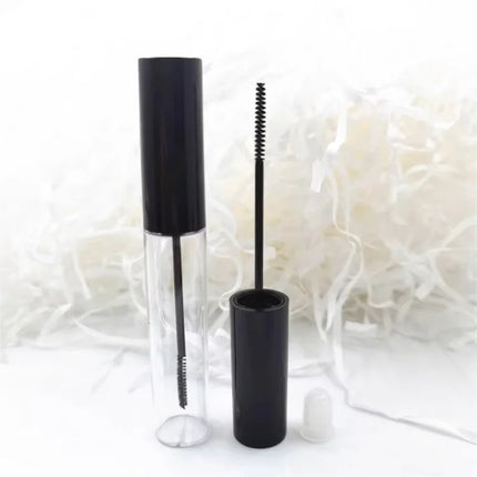 10/30/50/100pcs New Style Empty 10ml Mascara Tube With Very Fine Brush DIY Eyelash Growth Liquid Bottle Makeup Container