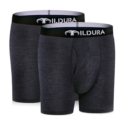 100% Merino Wool Boxer Briefs Men Merino Underwear Base Layer Merino Boxer Brief Underpants Soft Moisture Breathable Asian Size