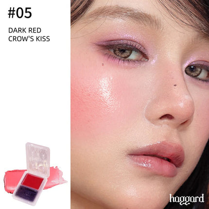 Haggard  Emo Monster Series 2-in-1 Cream Blush,Hydrating & Non-Greasy,Smooth & Blendable,Long-Lasting Pigmentation,Luxury Makeup