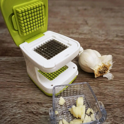 Multifunction Vegetable Dicer Garlic Presser Crusher Plastic Eco Friendly Ginger Slicer Mincer Chopper Kitchen Gadget for Salad