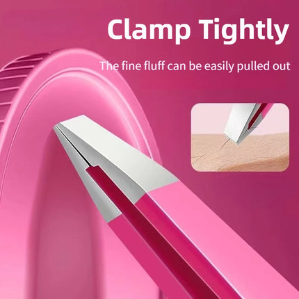 Precision Durable Stainless Steel Tweezers for Eyebrow and Beard Removal, Eyebrow Tweezers, Beard Removal Tool, Eyebrow Shaping