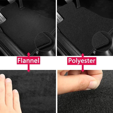 For Honda Civic 8th Gen FA FD 2006~2011 2010 2008 2009 Car Floor Mats Rugs Panel Cover Pad Foot Footpads Carpet Auto Accessories
