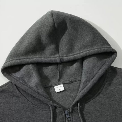 Y2K Zip-Up hoodie, men, clothes with graphic prints, hip hop style, gothic 2025 Autumn Winter keep warm long sleeves Sweatshirt