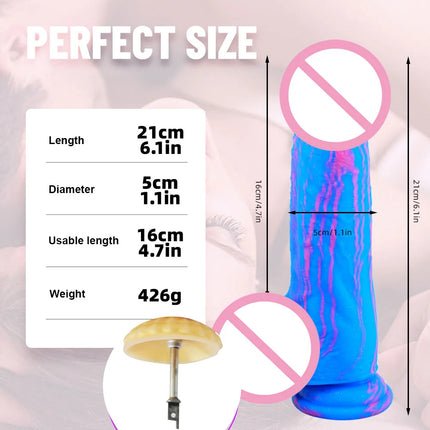 Sex Machine Sav Elastic Contraction Adapter for V-U-LOCK Attachments Dildo Saber Jigsaw Reciprocating Saw A Large Animal Dildo