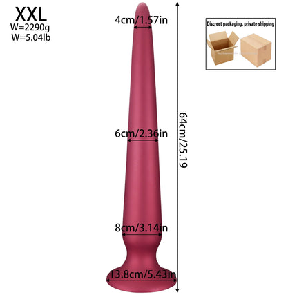 Huge 64cm Extra Long Anal Plug S-Xxxxl Butt Plug Dilatdor Anal Sex Toys For Women Men 18 Gay Bdsm Toys Vagina Orgasm Masturbator