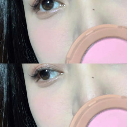 HERORANGE Monokrom Serbuk Blush Waterproof, Long-lasting, Peach-orange Soft Matte Natural Blush Rouge