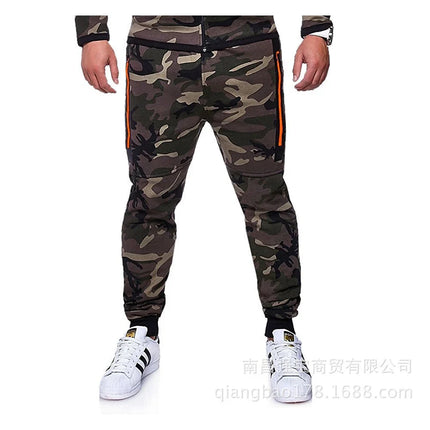 M-5X 2023 Mens Jogger Autumn Pencil Harem Pants Men Camouflage Pants Loose Comfortable Cargo Trousers Camo Joggers