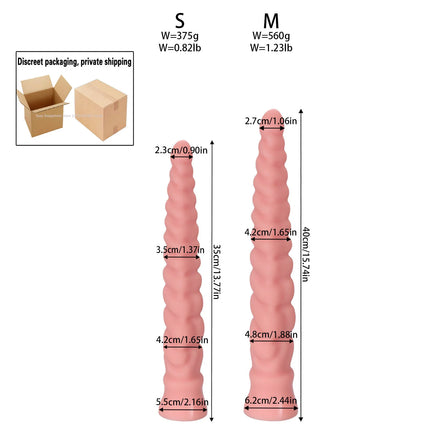Super Long Big Anal Plug Huge Anus Stretching Dilator Expander Large Giant Fantasy Long Butt Plug Sex Toys for Women Men Gay