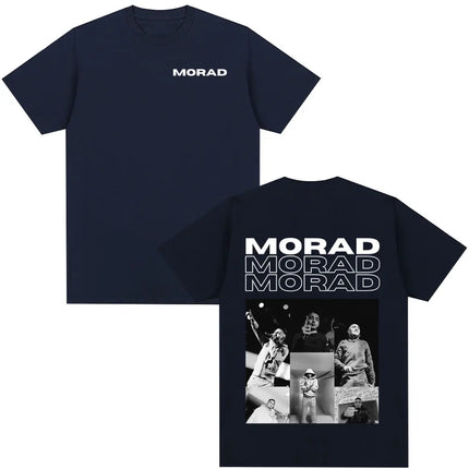 Rapper Morad MDLR Album Merch T Shirt Men women Clothing Casual  T-shirt Fashion Hip Hop Short Sleeve T-shirts Streetwear