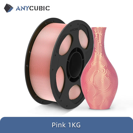 ANYCUBIC PLA Rainbow Silk Filament 1.75mm 3D Printer Printing Filament Christmas Toys 3D Printing Material For FDM 3D Printer