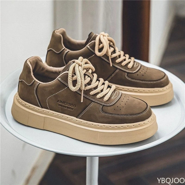 Men's shoes spring summer new styles men's niche design youth versatile casual shoes sports trendy shoes board shoes