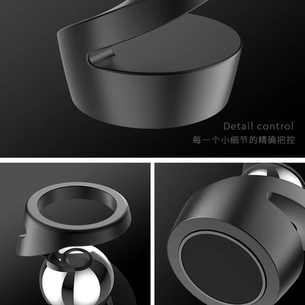 Adult Desktop Stress Relief Toy Aluminum Alloy Decompression Hypnosis Rotary Gyro Fingertip Kinetic levitating Spinner Gift