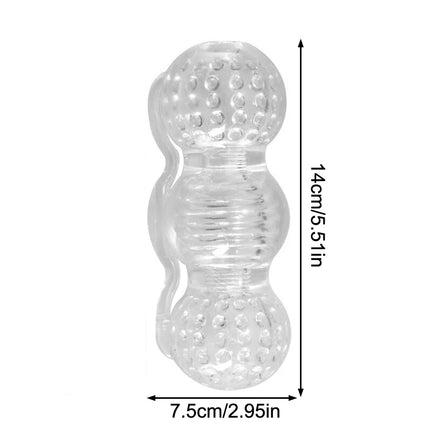 1Pc Silicone Penis Trainer Vagina Masturbation Products Man Sex Toys Men Endurance Exercise Stretcher Adult Sex Toys