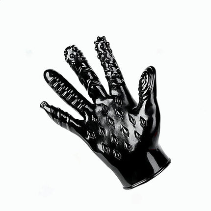 Finger Gloves Vagina Stimulator Breast Massage Silicone Sex Gloves Finger Sleeve Masturbation Adult Sex Toy For Women Couples