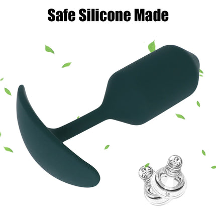Built-in Gravity Steel Ball Tighten Trainer Butt Plugs Sex Toys for Women Men Erotic Wearable Prostate Massager Anal Plug