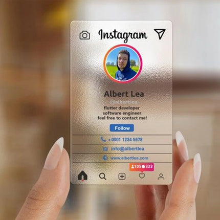 20-500PCS Custom Transparent PVC Business Card Colorful Printing Personalized LOGO Text Thank You Card Free DESIGN 0.38mm