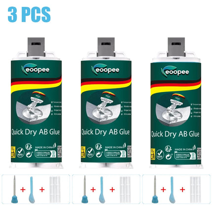 50ml AB Glue Multi-material Fast Curing Adhesive Waterproof Sealant for Tile Bathtub Crack Repair Wood Metal Plastic Home Repair