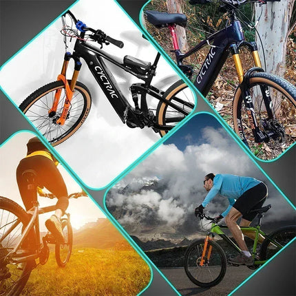 BUCKLOS MTB Boost Suspension Fork 27.5/29Inch 38mm 15*110mm Tube Mountain Bike Air Fork 180mm Travel Fork for XC/Enduro/E-Bike