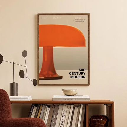 Minimalist Bauhaus Iconic Mid-Century Chairs Exhibition Furniture Poster Canvas Painting Wall Art Pictures Home Office Decor