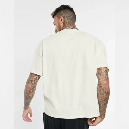 Customized Printed Leisure T-Shirt Tee DIY Your Own Design Like Photo Or Logo White T-shirt Fashion Custom Men's Tops T-shirt