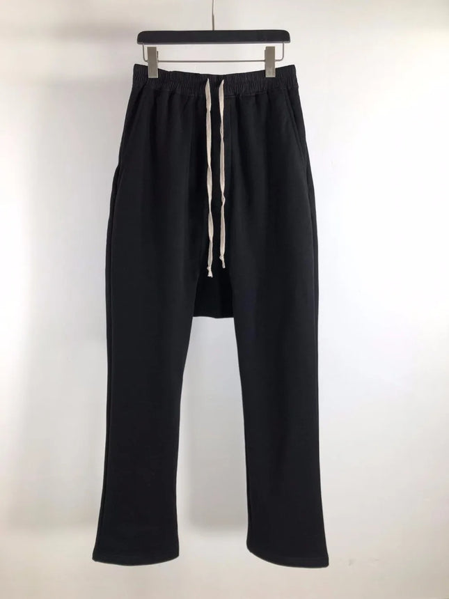 Owen Seak Men Casual Harem Pants Cotton Gothic Men's Clothing Sweatpants Autumn Women Cross Full Length Loose Black Pants XL