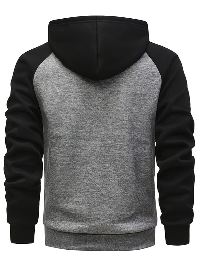 Autumn Winter New Zipper Fleece Hooded Coat Casual Men Women Plus Size Loose Pullover Fashion Raglan Sleeves Sweatshirt Top