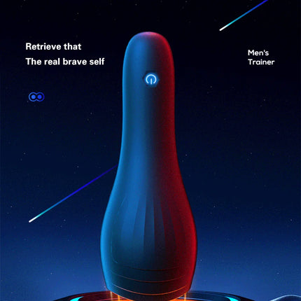 10 Modes Penis Delay Trainer Vibrator Male Masturbator Automatic Oral Climax Sex Glans Stimulate Massager Adult Sex Toys for Men