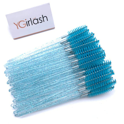 50/10 PCS/Pack Disposable Eyelash Swab Mini Individual Lash Applicators Mascara Brush Eyelashes Extension For Maquillaje Makeup