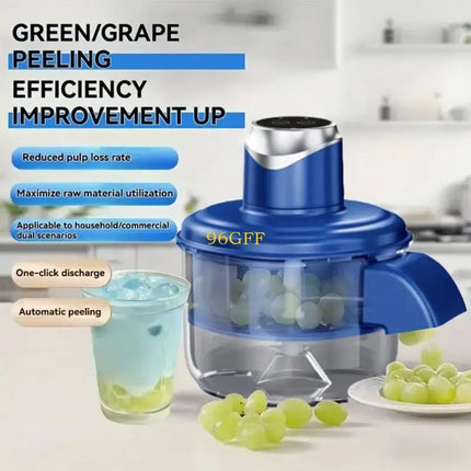 96GF Professional Electric Garlic Peeler Machine Rechargeable Cordless Automatic Peeling for Home Kitchen Commercial Use